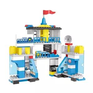 메타 경찰본부(블럭) 블록 경찰차/블럭/십자/장난감/조립/큐브/사각/빌딩/대형/큰/어린이/놀이/만들기/헝겊