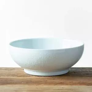 이천도자기 조각목단 냉면기 대 21.5cm 그릇 식기/국그릇/라면/도자기/냉면/접시/요거트볼/시리얼볼