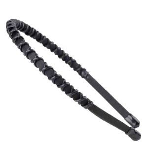 남성용 잔머리 헤어밴드 핀 올림 다크 블랙 와이어