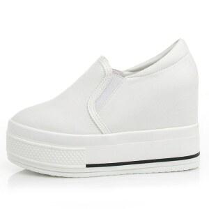 힐같은 운동화 10CM 통굽 가보시 블랙 캐쥬얼 굽높은