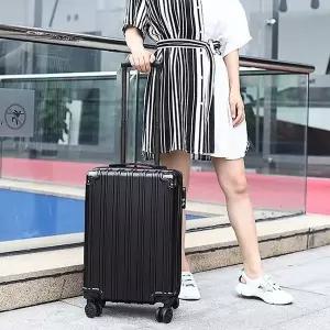 소형 하드케이스 캐리어 기내용 여행용 가방 20인치 블랙