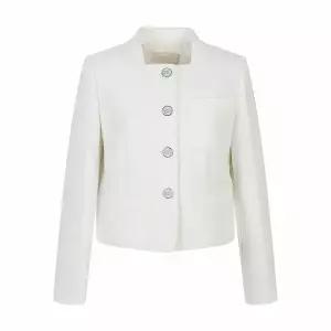 [하프클럽/마레몬떼]스퀘어넥 버튼포인트 자켓_M243MJK20S0