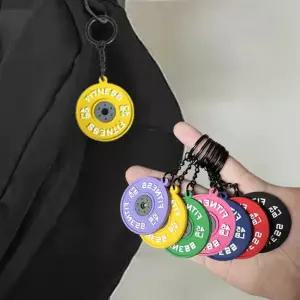 열쇠고리 운동 키링 바벨 1P 키홀더 가방 장식 백팩 초등학생선물 이어폰 우정템 백참