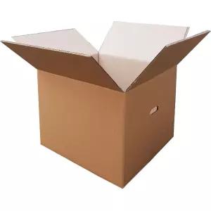 우체국박스5호(3장)손잡이 AB골강/과일/포장/무지/박스/이사/크라프/종이/접이식/사각/정리/함/택배/골