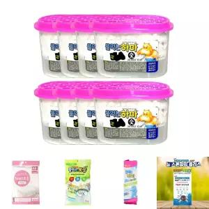 곰팡이방지 습기제거제 물먹는하마 옷장용8개입 1set/실내/옷장/습기/제거/방지