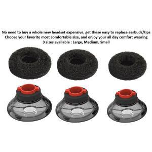 Plantronics Voyager 5200 Bluetooth 호환 헤드셋용 이어버드 팁 키트 6개