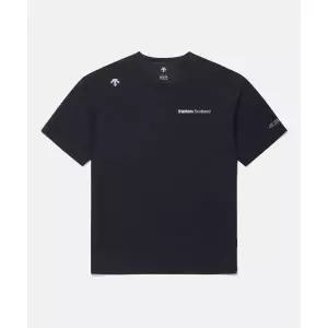 매장정품 DESCENTE 데상트 SCO 루즈핏 티셔츠 블랙(SQ221ITS55) SQ221ITS55_BLK0 889126