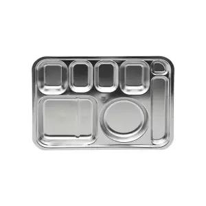 후지 다이어트 사찬 식판/스텐/도시락/1인용/나눔/배식판/급식/반찬/가정용/식당용/급식판/배식/개인용