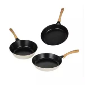 에코라믹 IH 슬림 프라이팬 3종세트(28cm 프라이팬2개 궁중팬1개)