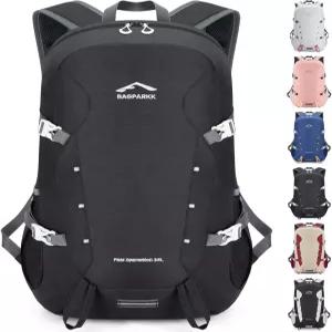 BAGPARKK 하이킹 백팩 남성용 대형 35L 여행 방수 초경량 접이식 캠핑 데이팩 야외 스포츠용