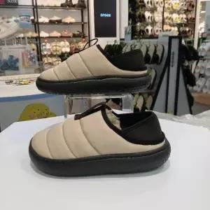 CROCS HC14 크록스 클래식 퍼프 모크 키즈 베이지 210589-0LK