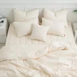 에스데코 광목 바이오워싱 30수순면 호텔이불패드세트SS 내추럴