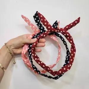 기획전 헤어밴드 레트로 땡땡이 와이어 인기상품 머리띠