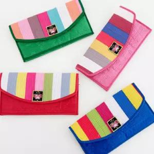 전통 누빔 색동 장지갑 명절 선물 세뱃돈 봉투 외국인