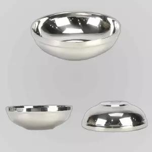 이중 스텐 비빔밥 냉면 그릇 냉면기 9호 22x7.3cm