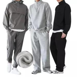 사 은 품 증 정 벤티브 남성 기모 패딩 점퍼 트레이닝복 세트 빅사이즈 M~4XL 아노락 맨투맨 후드 세미와이드 조거 오버핏