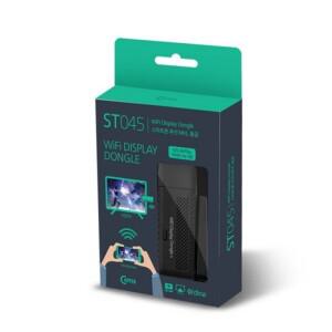 ST045 plus 스마트폰 무선 미러링 미라캐스트 MHL동글 넷플릭스 휴대폰TV연결 HDMI 아이폰 IOS14.7 Ver