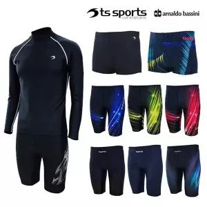 남성수영복 남자 실내 빅사이즈 사각 3부 5부 트렁크 반팔 긴팔 래쉬가드 수영 강습용 초등 생존수영 물놀이 보드숏 아레나