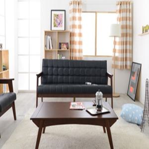 로즈마리 1인용/2인용/3인용 인조가죽 원목 소파/쇼파