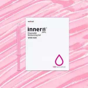 웨트러스트 이너감 120개입 모이스처라이징 일회용 여성 보습젤 Y존 에센스