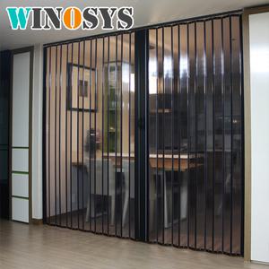 자바라 홀딩도어 자바라문 접이식 중문 거실 현관 베란다 슬라이딩 주름문 투명 커튼