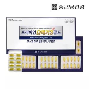 종근당건강 오메가3 골드 비타민E 총 6개월분 +쇼핑백