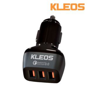 [클레오스] 퀵차지3.0 3포트 차량용 고속충전기 CC301