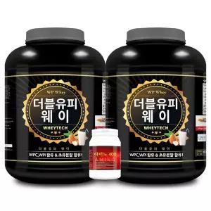 웨이테크 WP웨이 2kg+2kg 단백질 헬스보충제/보충제2통+아미노