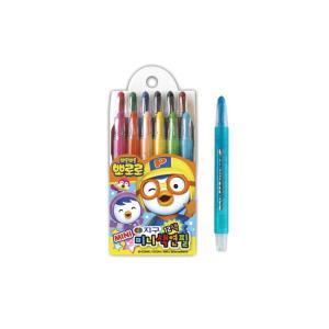 지구화학 뽀로로 미니 색연필 12색 (샤프식)