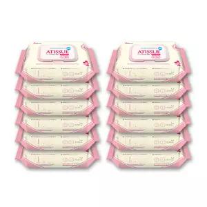 항균 아티슈 물티슈 프리미엄 캡형 영유아용 80매 12개