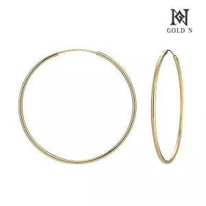 [골드앤]황금 福 새해 특가 골드앤 14K 심플링 40mm 귀걸이 YG