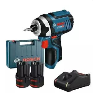 보쉬 GDR10.8V-LI 충전임팩트 드라이버 2.0Ah 배터리2개 임팩드릴 세트