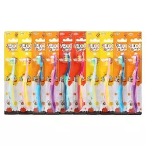 지앤마 써니비 유아 어린이칫솔 10개 아기 어린이집 유차원