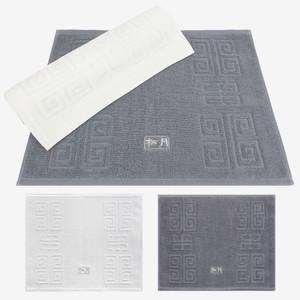 송월타월 격자발매트 순면풋러그