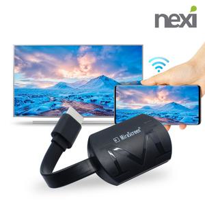 FHD 무선 MHL 동글 핸드폰 아이폰 노트북 PC HDMI TV 모니터 화면 연결 미라캐스트 /미러링 컨버터 NX831