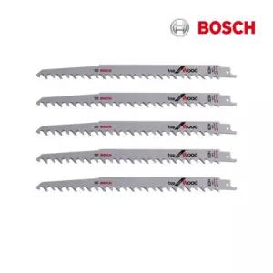 보쉬 목재용컷소날 S1542K 5개입 못없는 거친목재 파이프 각파이프