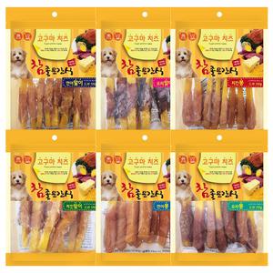 참좋은간식 고구마치즈 100g 6종 (연어/오리/치킨)