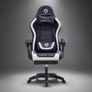 [일루일루]라이트 지 타이탄 게이밍의자 컴퓨터의자 리클라이닝 쿠션포함 발받침대포함 3색상