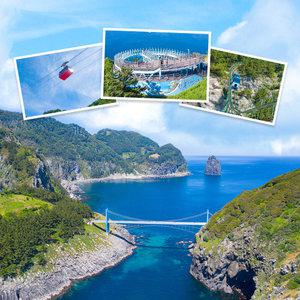 [경북투어패스] 울릉아일랜드 투어패스 24/48시간권 /울릉도 여행 관음도 독도전망케이블카 태하모노레일 봉래폭포 버스