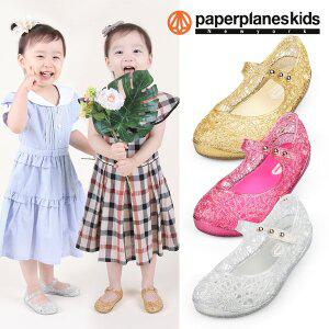 [페이퍼플레인키즈]여아 아동 젤리슈즈