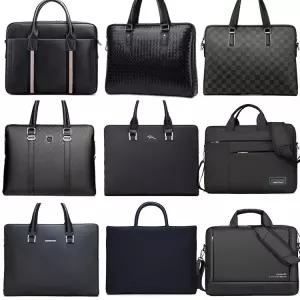 뉴엔 브랜드 남성 여성 가죽 서류가방