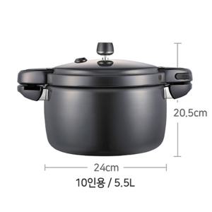 PN풍년/가스압력밥솥/블랙펄뉴/10인용/BNPC-10