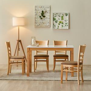 동서가구 리빙하이그로시 4인 식탁세트 DF900116