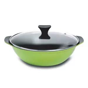 키친아트 오뎅탕 샤브샤브 전골 냄비 28사이즈 그린