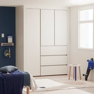 한샘 바이엘 채널 작은방 붙박이장_데일리서랍형(150~220cm)