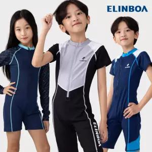 25 키즈 주니어 생존수영 남아 여아 실내 수영복 올인원 스윔슈트