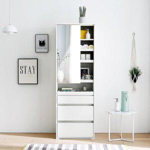 [원스홈] 클로이 600 전신거울 서랍형 화장대/수납거울