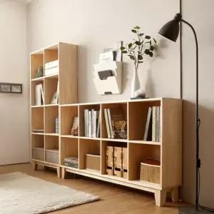 네시스 쏘론 가로세로 원목책장 1400 GM189C (착불)