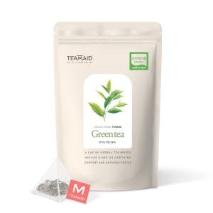 티메이드 유기농 작설 녹차 삼각티백 30개입 / 작설차 그린티 세작 고급 녹차잎