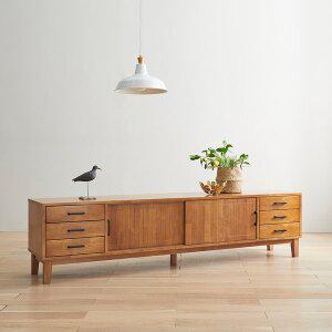 [지앤퍼니]디체 고무나무 원목 거실장 TV 다이 2000 GNF219